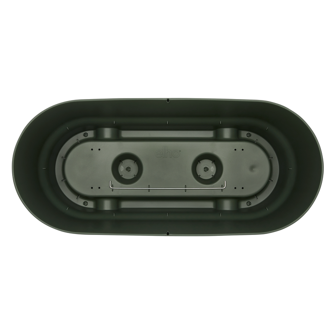 greenville pflanzgefäß 60cm rollen laubgrün